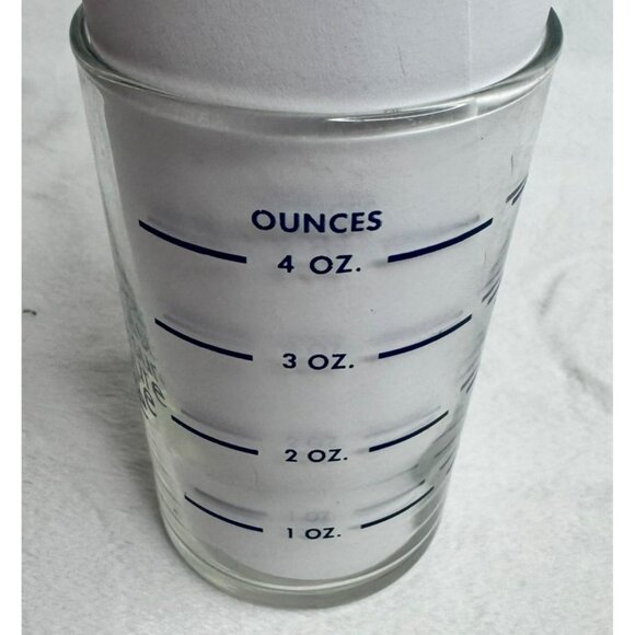 It's Libbey for Good Measure Vintage Measuring Glass With Ounce Milliliter Marks - Picture 6 of 7